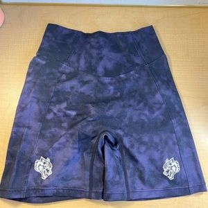 Purple Loyalty Georgia Shorts in Reaper Marble 
(no longer available on website)
